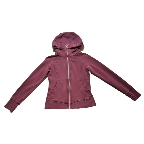 Lululemon Women's Scuba Hoodie Limited Edition Rust Color Thumbholes Size 6 - Picture 1 of 11